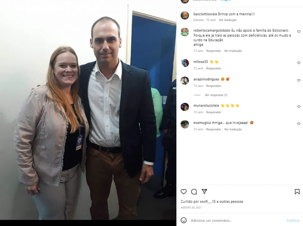 Apoiadora do Capitão Contar, do MS, está entre os bolsonaristas-golpistas presos hoje pela Polícia Federal