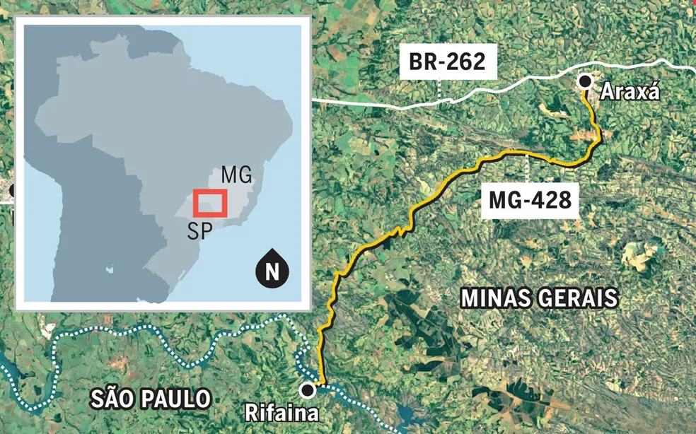 Zema investe R$ 41 milhões em estrada que leva a sítio da família