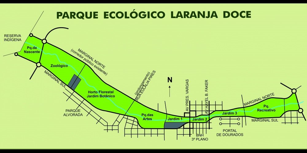 Parque Laranja Doce: projeto apresentado à Marina há 20 anos ainda ‘dorme’ no Ministério 