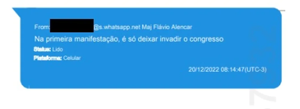 Cúpula da PM de Brasília tratou de 'intervenção federal' e 'manutenção de Bolsonaro no poder' após eleição