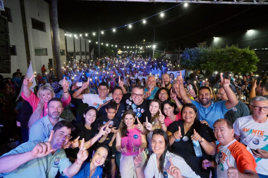 Na reta final, Alan e Tereza reúnem multidão no Jardim Água Boa