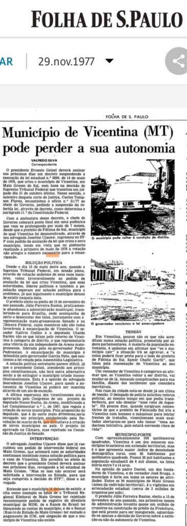 "Dr. Jacó" rememora a "queda" de Vicentina