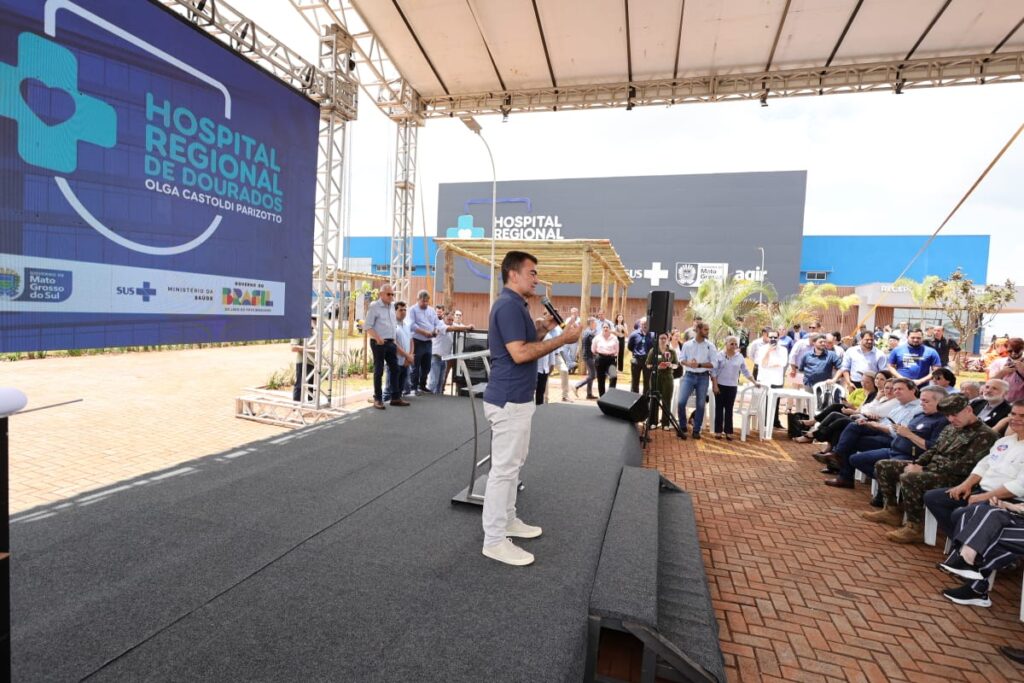 Inauguração do Hospital Regional vira palco onde a política fala mais alto que o bisturi
