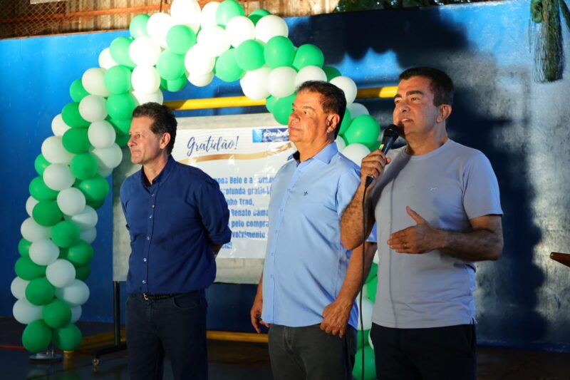 Marçal e Nelsinho anunciam mais obras Marçal e Nelsinho anunciam mais obras